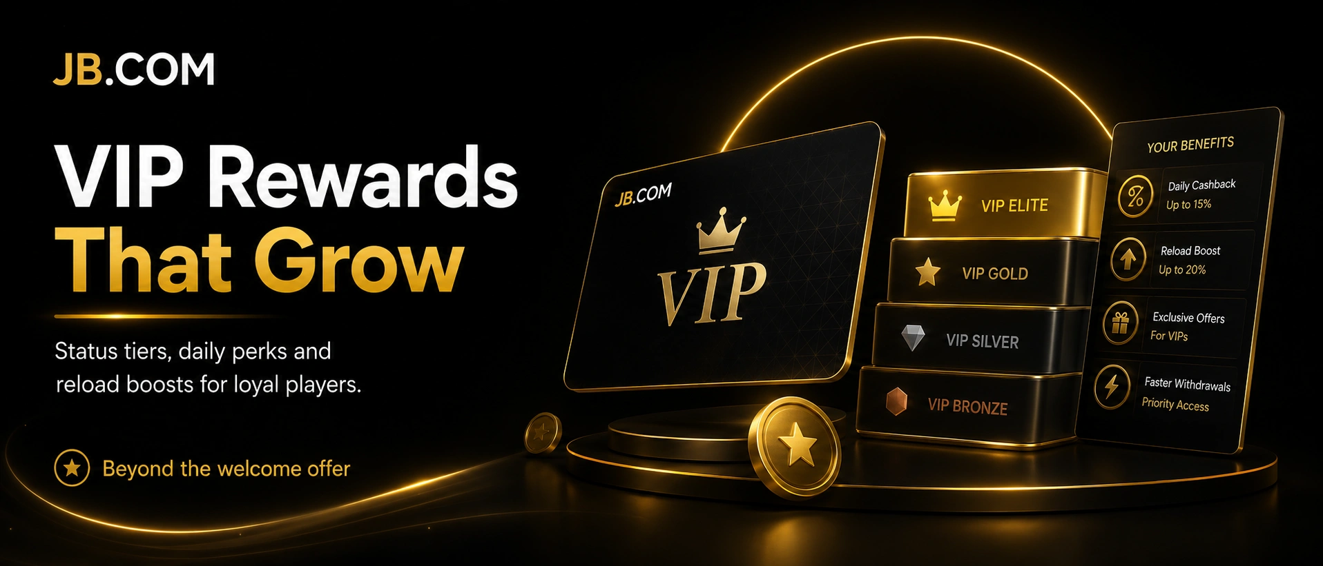 JB.COM VIP loyalty program and exclusive benefits